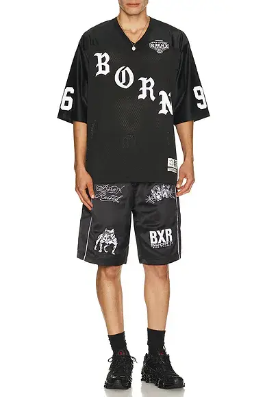 Born x Raised Satin Boxing Trunks | Thumbnail 4