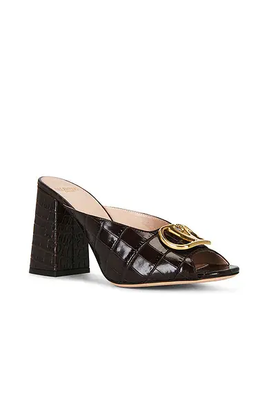 Valentino Garavani Vlogo Signature Mule Sandal | Thumbnail 2 Valentino Garavani Vlogo Signature Mule Sandal | Thumbnail 2