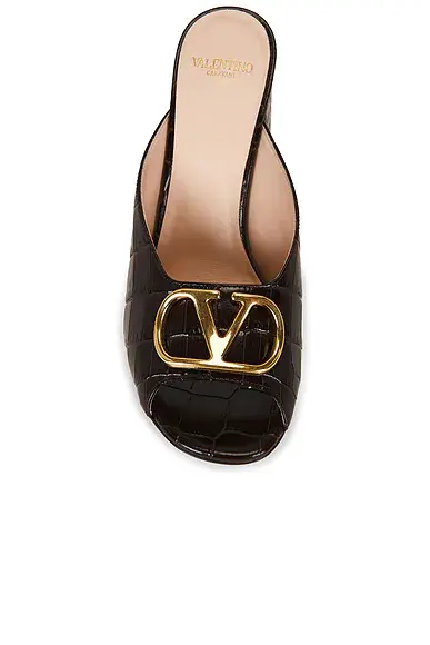 Valentino Garavani Vlogo Signature Mule Sandal | Thumbnail 4 Valentino Garavani Vlogo Signature Mule Sandal | Thumbnail 4