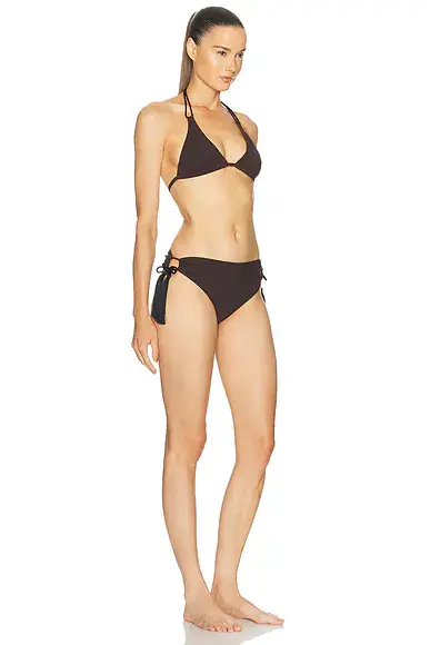 Alaïa Tie Bikini Set | Thumbnail 2 Alaïa Tie Bikini Set | Thumbnail 2