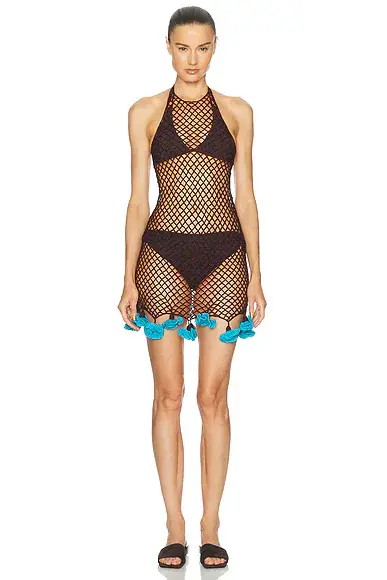 Alaïa Tie Bikini Set | Thumbnail 4 Alaïa Tie Bikini Set | Thumbnail 4