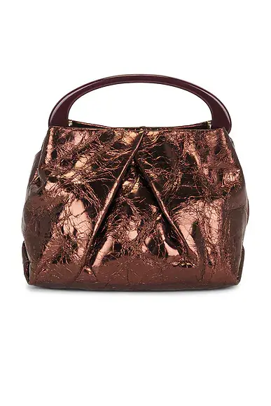 Dries Van Noten Small Resin Handle Fold And Crossbody Bag | Thumbnail 3 Dries Van Noten Small Resin Handle Fold And Crossbody Bag | Thumbnail 3