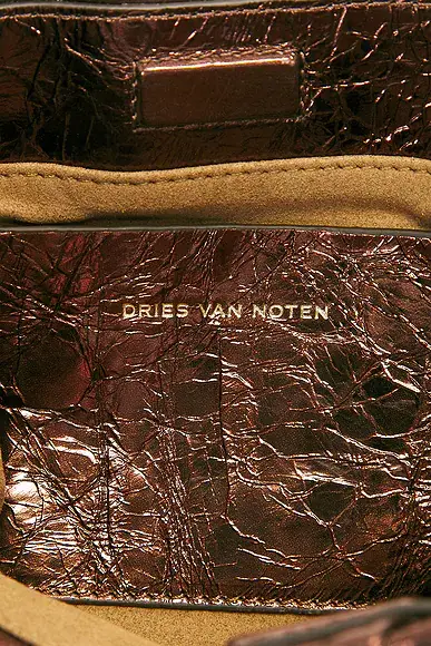 Dries Van Noten Small Resin Handle Fold And Crossbody Bag | Thumbnail 7 Dries Van Noten Small Resin Handle Fold And Crossbody Bag | Thumbnail 7