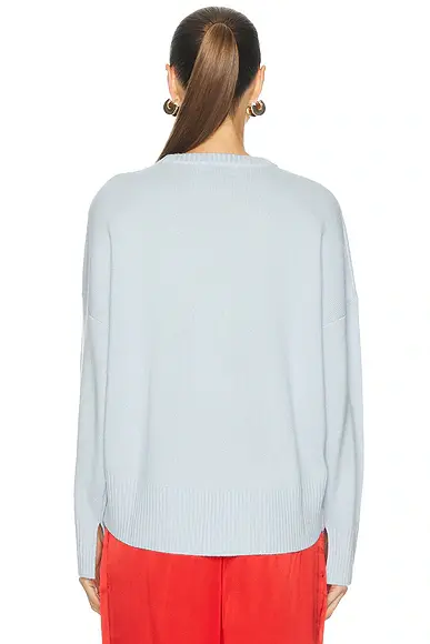 Loulou de Saison Anton Long Sleeve Crewneck Sweater | Thumbnail 3 Loulou de Saison Anton Long Sleeve Crewneck Sweater | Thumbnail 3