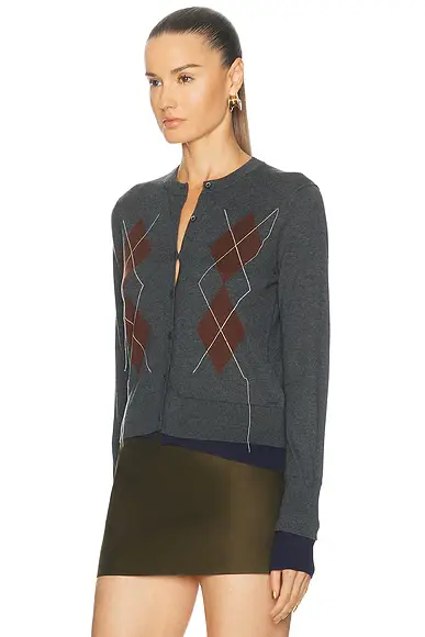 Acne Studios Kohona Silk Wool Cardigan | Thumbnail 3 Acne Studios Kohona Silk Wool Cardigan | Thumbnail 3