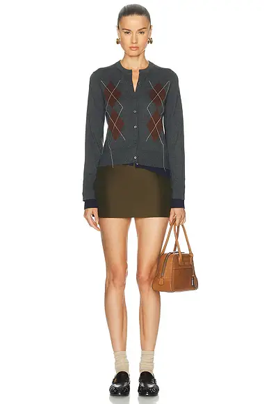 Acne Studios Kohona Silk Wool Cardigan | Thumbnail 5 Acne Studios Kohona Silk Wool Cardigan | Thumbnail 5