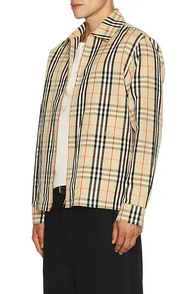 Burberry Ollie Zip Shirt | Thumbnail 2 Burberry Ollie Zip Shirt | Thumbnail 2