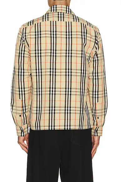 Burberry Ollie Zip Shirt | Thumbnail 3 Burberry Ollie Zip Shirt | Thumbnail 3