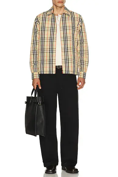 Burberry Ollie Zip Shirt | Thumbnail 4 Burberry Ollie Zip Shirt | Thumbnail 4