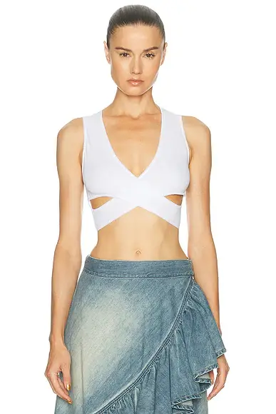 ALAÏA ALAΪA Wrap Top | Image 1 ALAÏA ALAΪA Wrap Top | Image 1