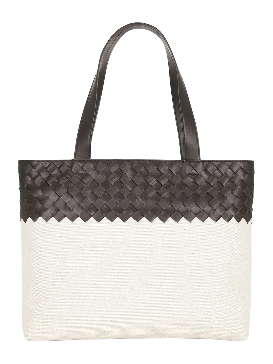 Small Zipped Tote Canvas Bonded Intr. 15 Avenue