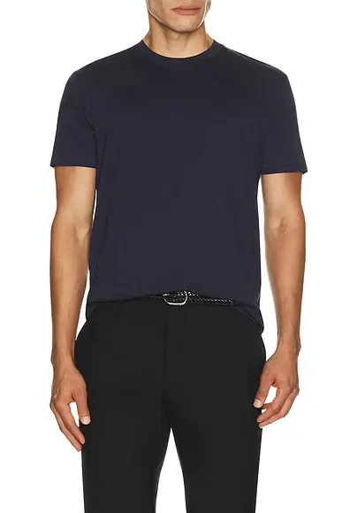 Tom Ford Lyocell Cotton Crew Neck | Image 1 Tom Ford Lyocell Cotton Crew Neck | Image 1