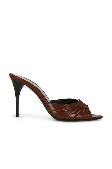 Saint Laurent Babylone Sandal Mule | Image 1 Saint Laurent Babylone Sandal Mule | Image 1