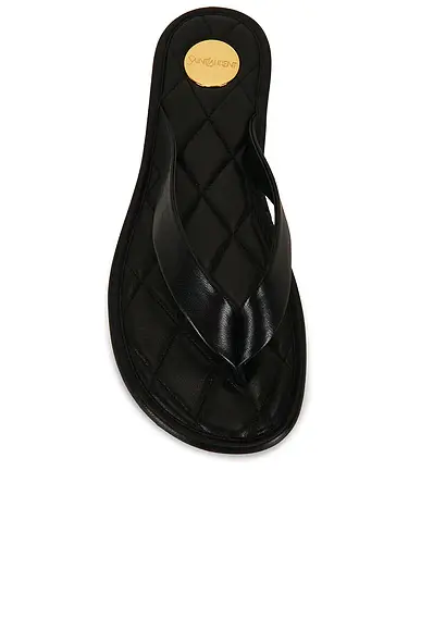 Saint Laurent Carlyle Flip Flop | Thumbnail 4 Saint Laurent Carlyle Flip Flop | Thumbnail 4