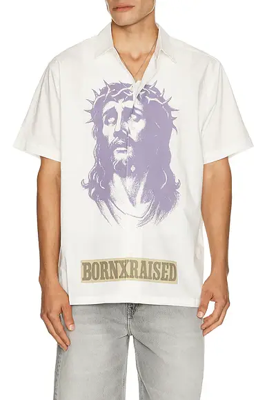 Born x Raised Salvation Button Up | Image 1 Born x Raised Salvation Button Up | Image 1