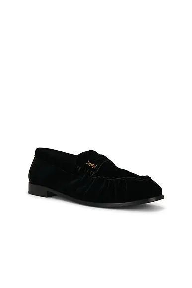 Saint Laurent Le Loafer Supple Ysl Pin | Thumbnail 2 Saint Laurent Le Loafer Supple Ysl Pin | Thumbnail 2