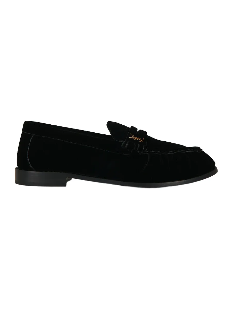 Saint Laurent Le Loafer Supple Ysl Pin