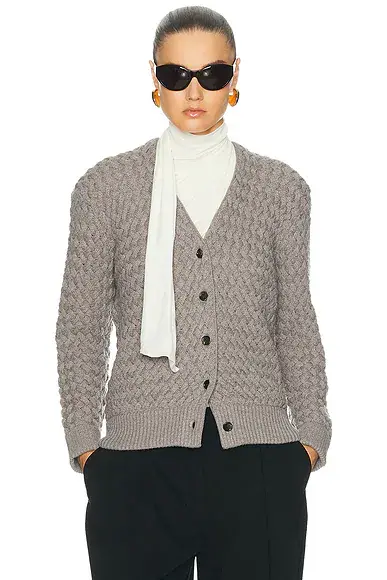 Bottega Veneta Intrecciato Cardigan