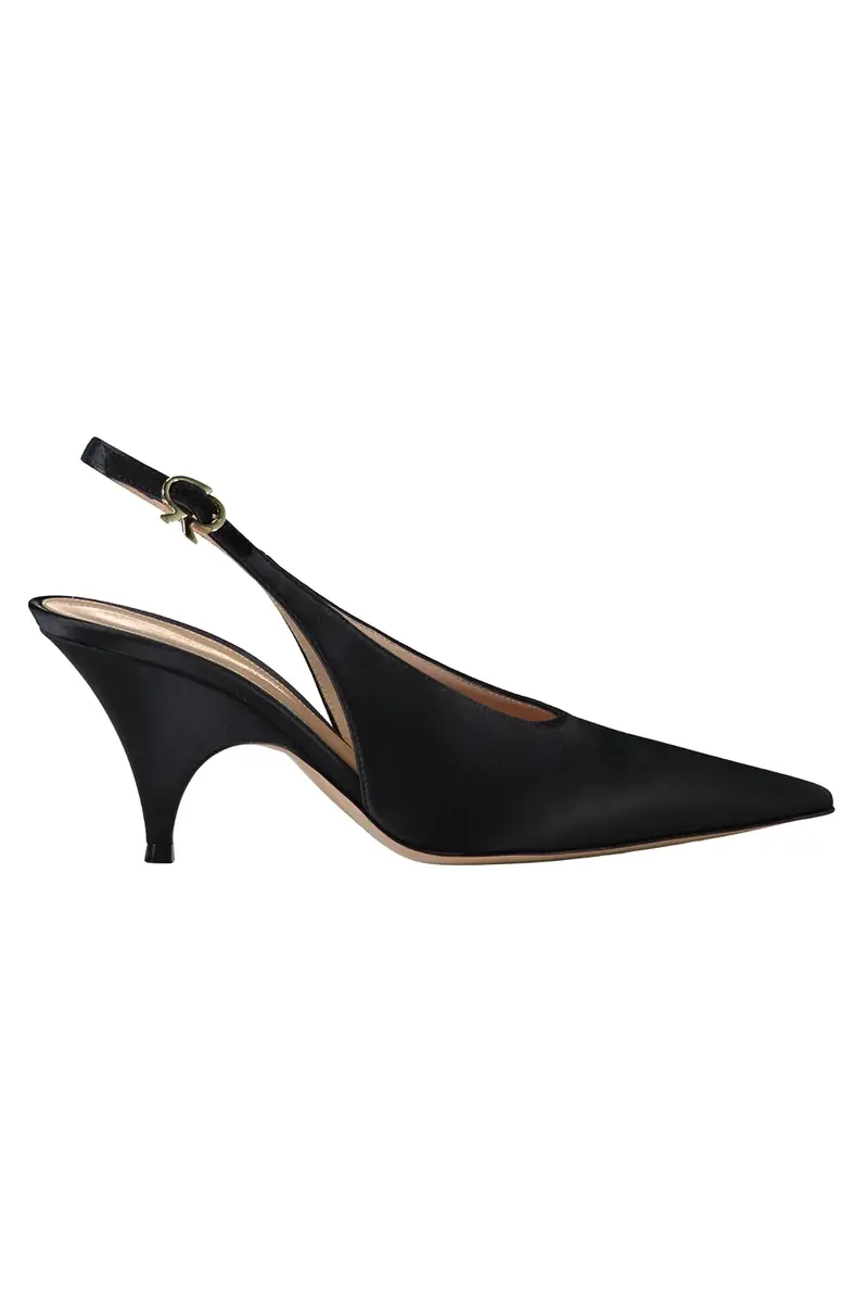 Gianvito Rossi Sofia Slingback 70 - Black | Image 1 Gianvito Rossi Sofia Slingback 70 - Black | Image 1