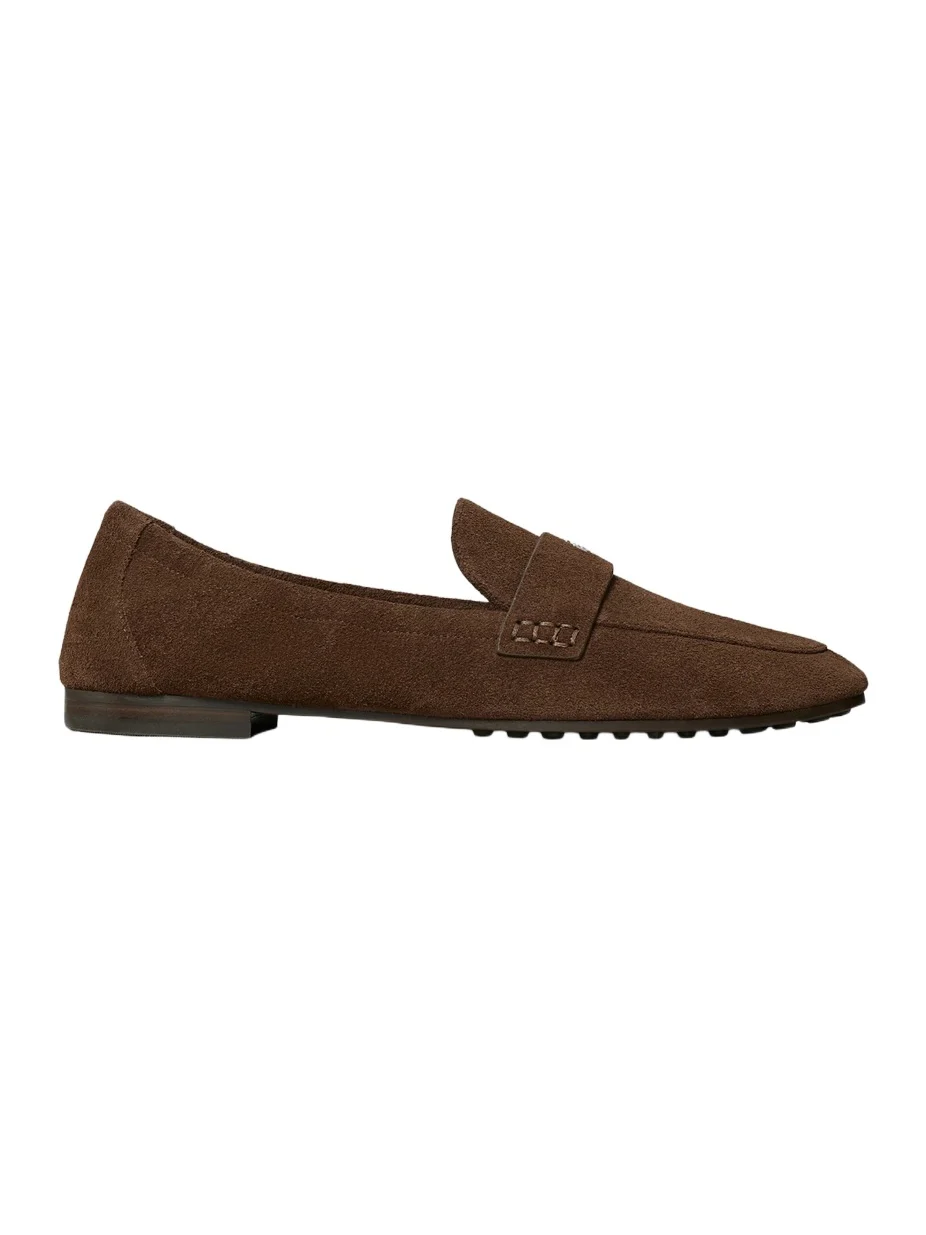 Tory Burch Women's Almond Toe Suede Loafers