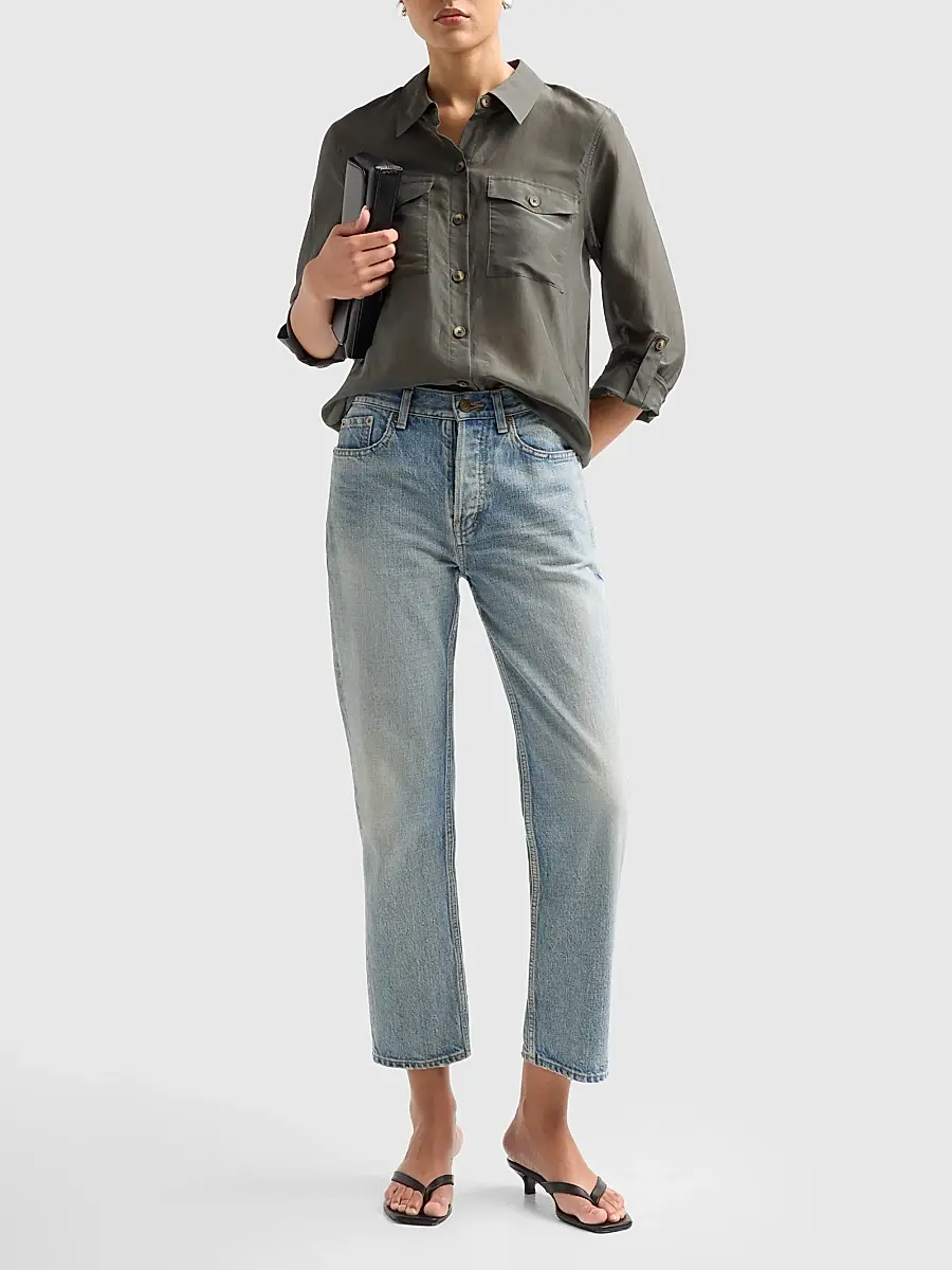 L'Agence Women's Pearson Military Blouse | Thumbnail 2 L'Agence Women's Pearson Military Blouse | Thumbnail 2