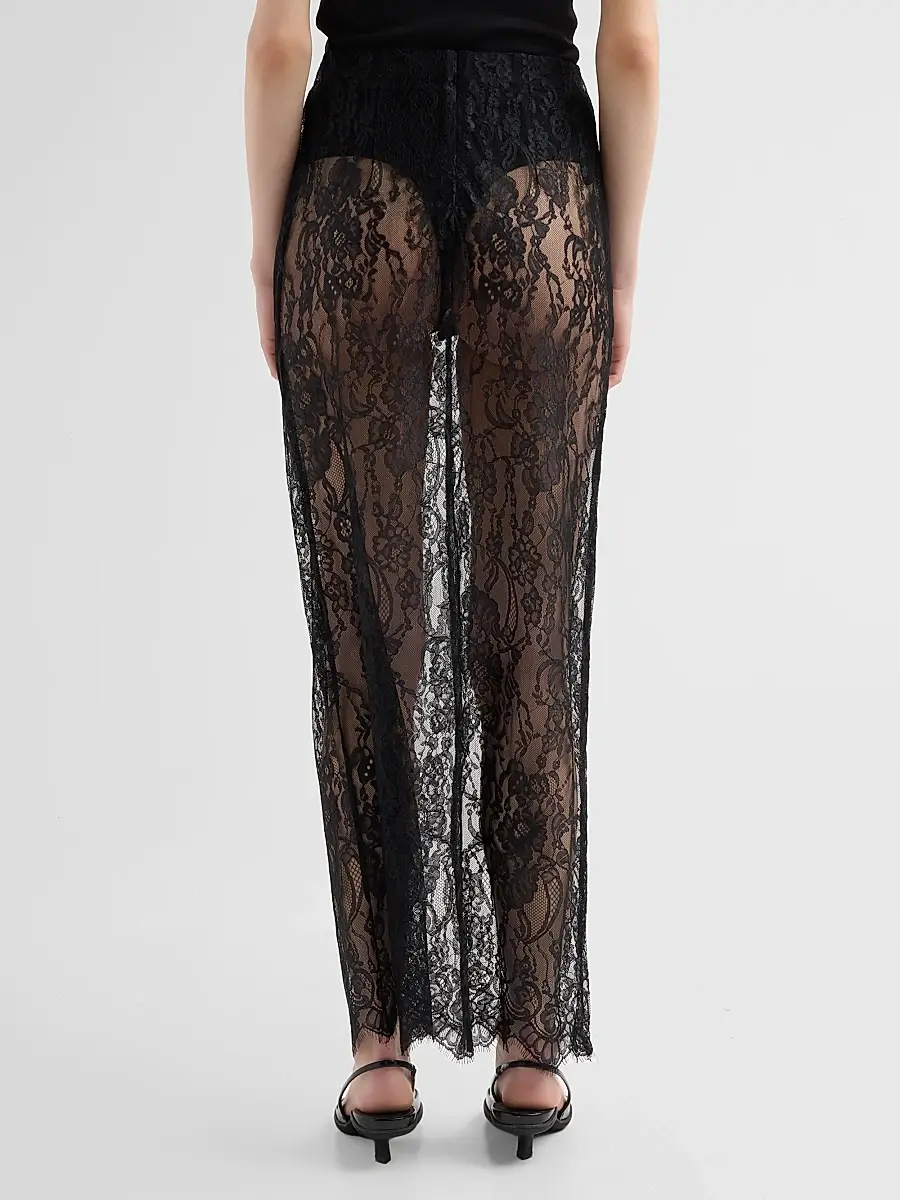 L'Agence Women's Raymonde Lace Maxi Skirt | Thumbnail 3 L'Agence Women's Raymonde Lace Maxi Skirt | Thumbnail 3