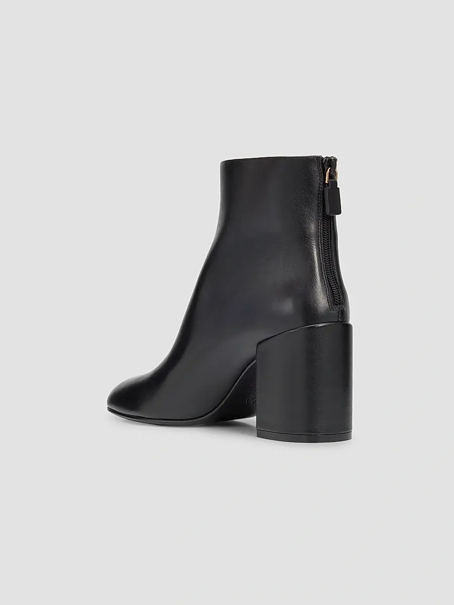 Stuart Weitzman Women's Bacari 75MM Leather Booties | Thumbnail 4 Stuart Weitzman Women's Bacari 75MM Leather Booties | Thumbnail 4