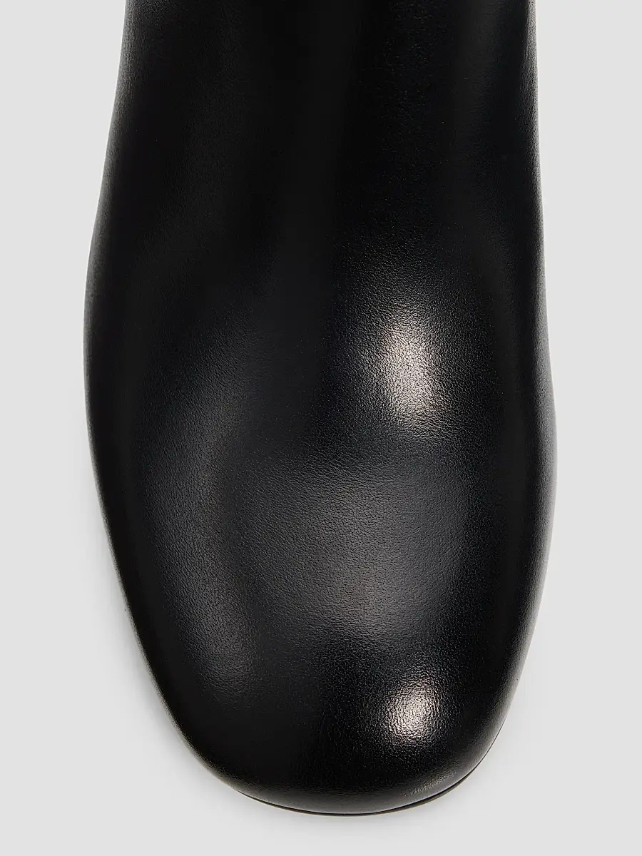 Stuart Weitzman Women's Bacari 75MM Leather Booties | Thumbnail 6 Stuart Weitzman Women's Bacari 75MM Leather Booties | Thumbnail 6