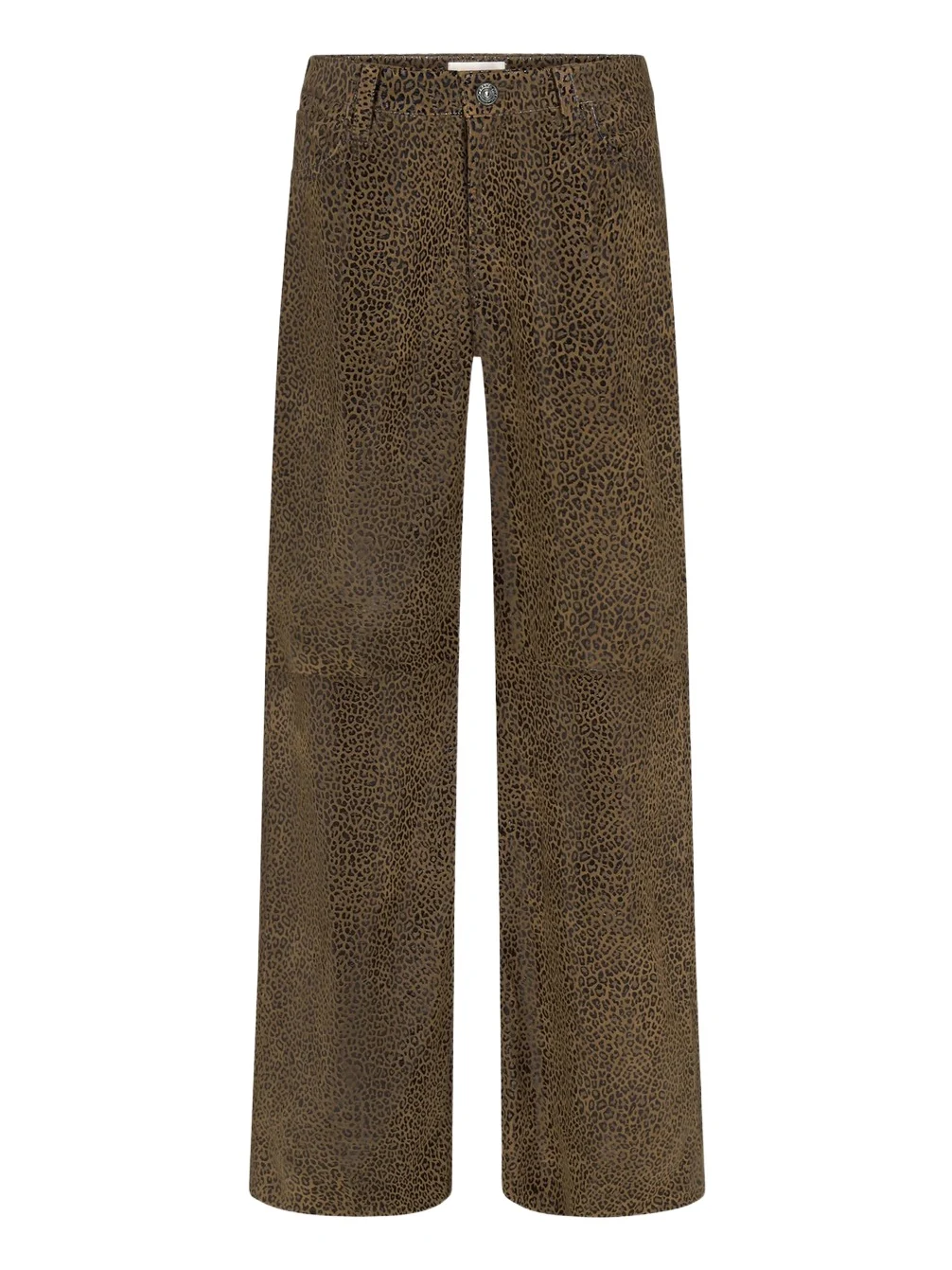 Women's Le Slim Palazzo Leopard-Print Jeans