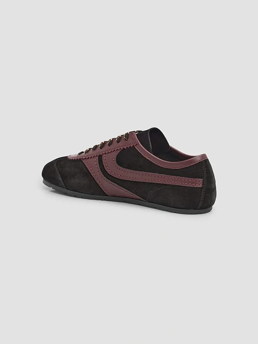 Dries Van Noten Women's Suede Low-Top Sneakers | Thumbnail 4 Dries Van Noten Women's Suede Low-Top Sneakers | Thumbnail 4