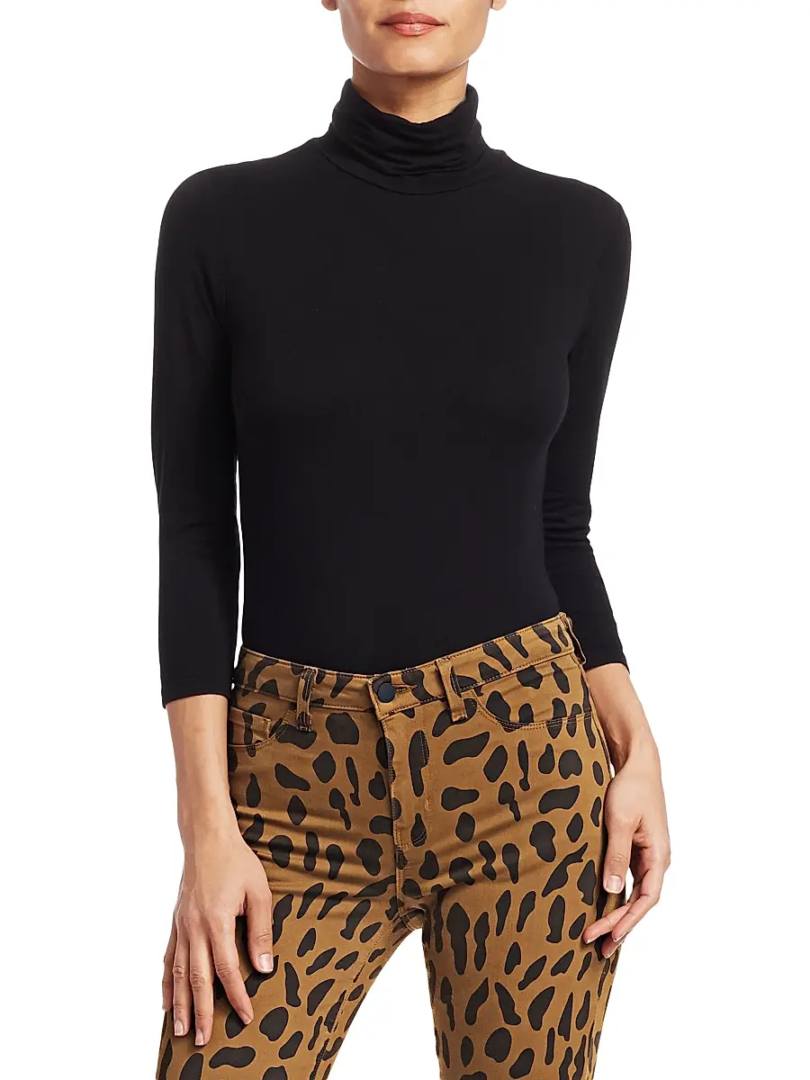 L'Agence Women's Aja Turtleneck | Thumbnail 3 L'Agence Women's Aja Turtleneck | Thumbnail 3