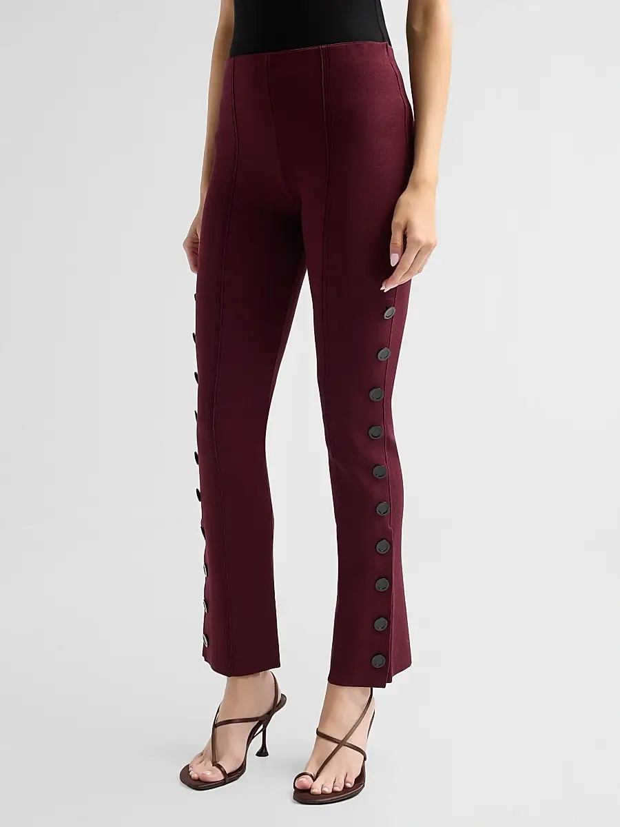 Proenza Schouler Women's Martina Button Pants | Thumbnail 4