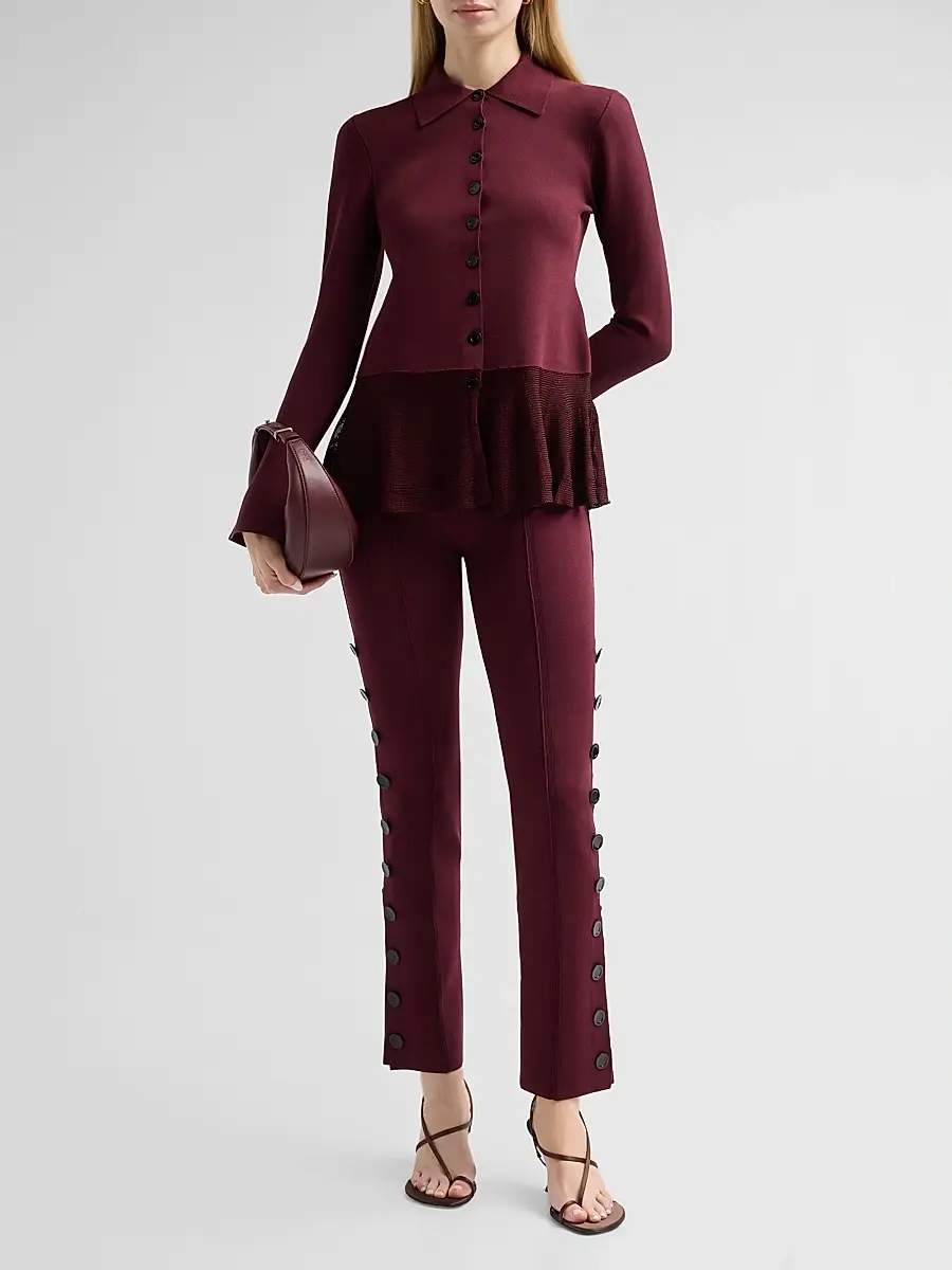 Proenza Schouler Women's Martina Button-Front Jacket | Thumbnail 2 Proenza Schouler Women's Martina Button-Front Jacket | Thumbnail 2