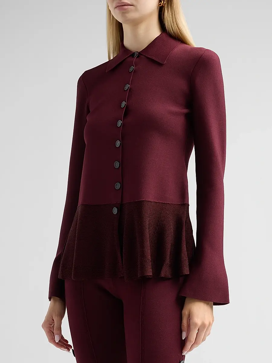 Proenza Schouler Women's Martina Button-Front Jacket | Thumbnail 4 Proenza Schouler Women's Martina Button-Front Jacket | Thumbnail 4