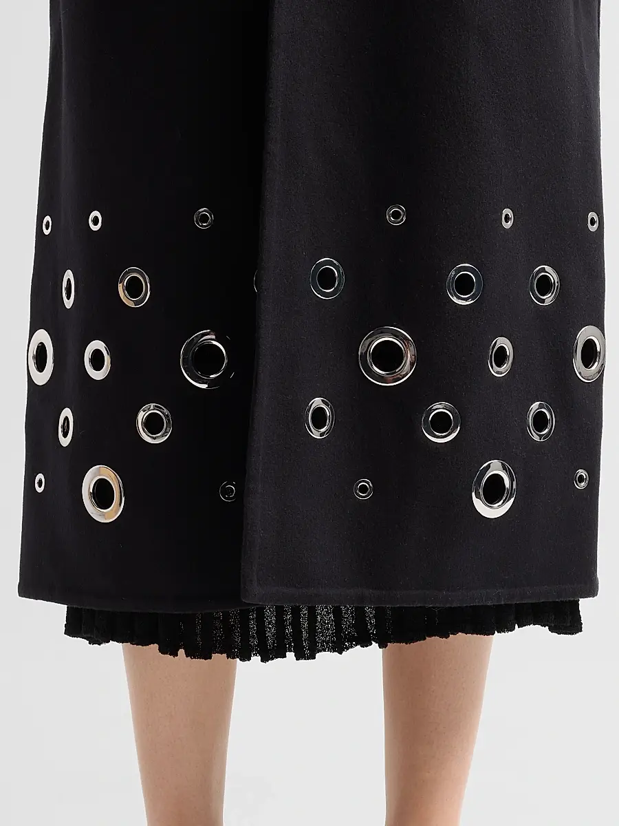 Proenza Schouler Women's Alix Compact Melton Wool Coat | Thumbnail 5 Proenza Schouler Women's Alix Compact Melton Wool Coat | Thumbnail 5