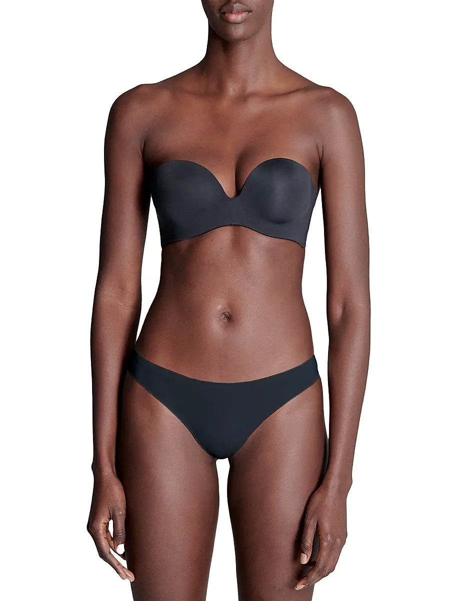 Simone Pérèle Women's Essential Plunge Microfiber Multi-Way Bra | Thumbnail 4 Simone Pérèle Women's Essential Plunge Microfiber Multi-Way Bra | Thumbnail 4