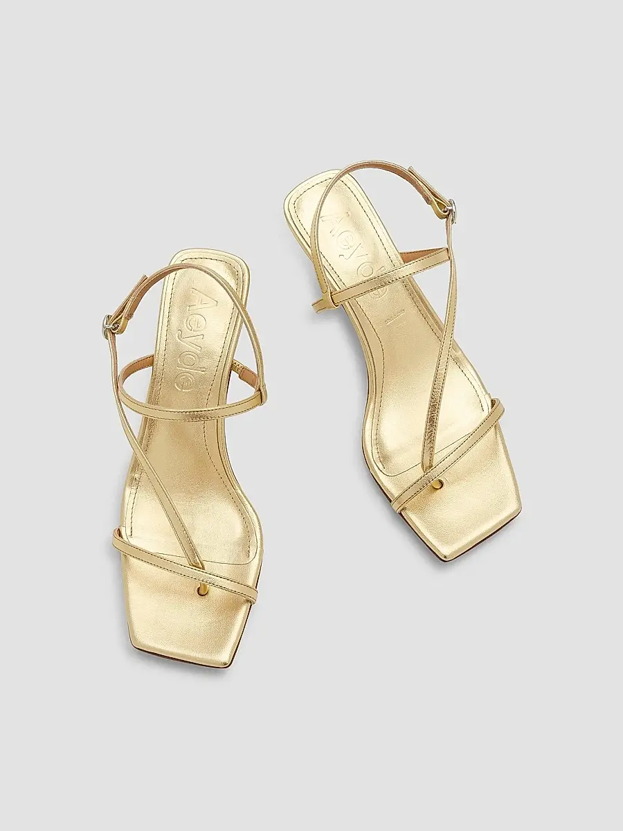 aeyde Women's Elise 65MM Leather Sandals | Thumbnail 4 aeyde Women's Elise 65MM Leather Sandals | Thumbnail 4