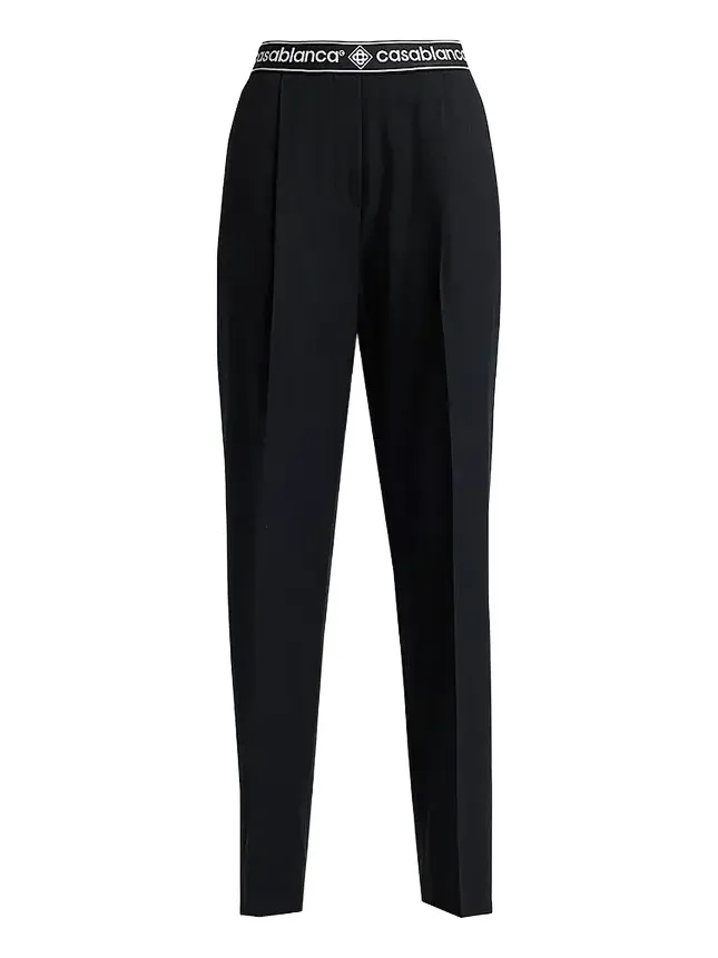 Women's Wool Relaxed Trousers Women's Wool Relaxed Trousers