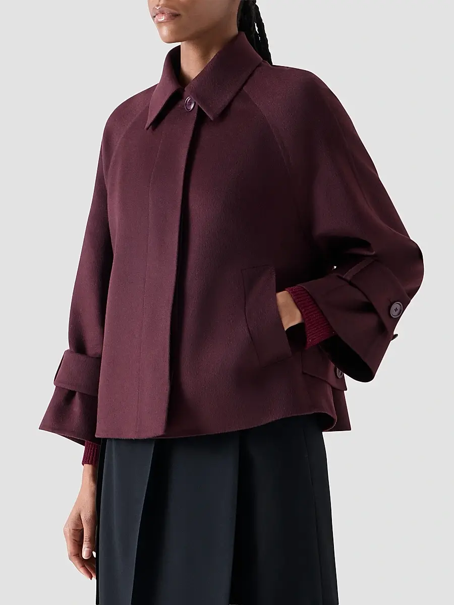 Akris Women's Alisa Double-Face Cashmere Jacket | Thumbnail 6 Akris Women's Alisa Double-Face Cashmere Jacket | Thumbnail 6