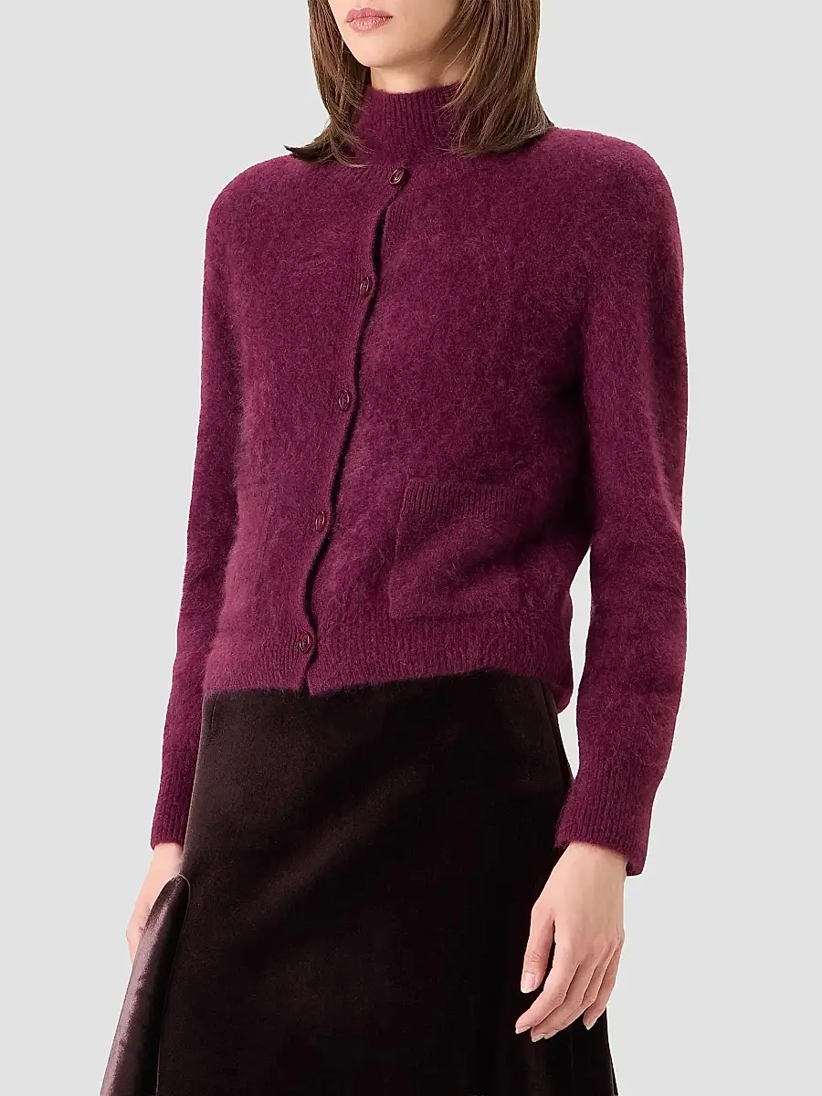 Akris Women's Cloud Brushed Cashmere Cardigan | Thumbnail 5 Akris Women's Cloud Brushed Cashmere Cardigan | Thumbnail 5