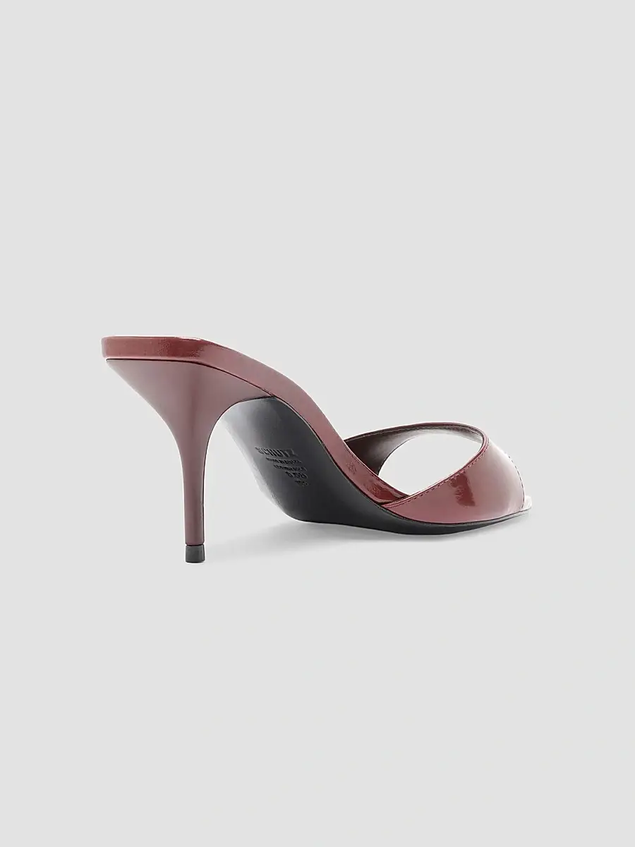 Schutz Women's Elodie 75MM Leather Sandals | Thumbnail 3