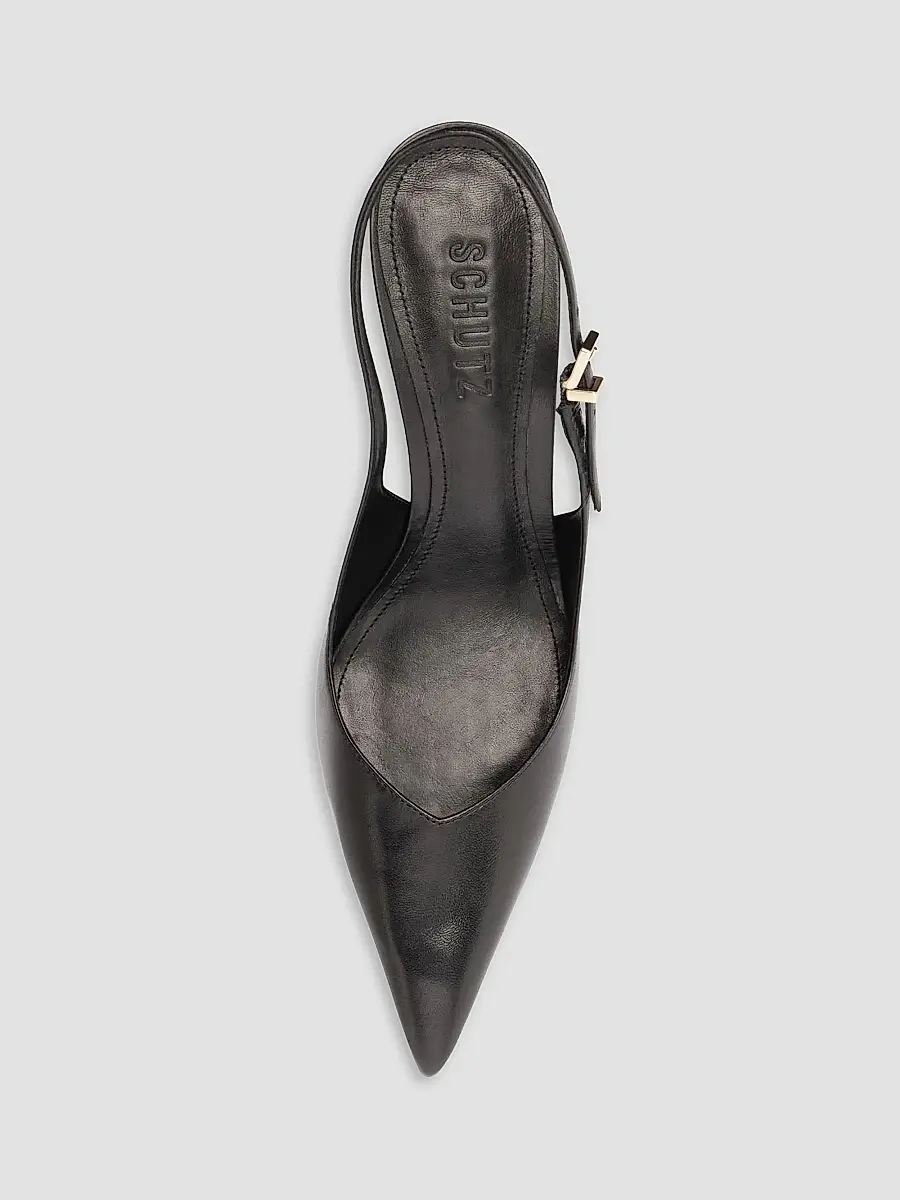 Schutz Women's Lexi 85MM Leather Slingback Pumps | Thumbnail 4 Schutz Women's Lexi 85MM Leather Slingback Pumps | Thumbnail 4