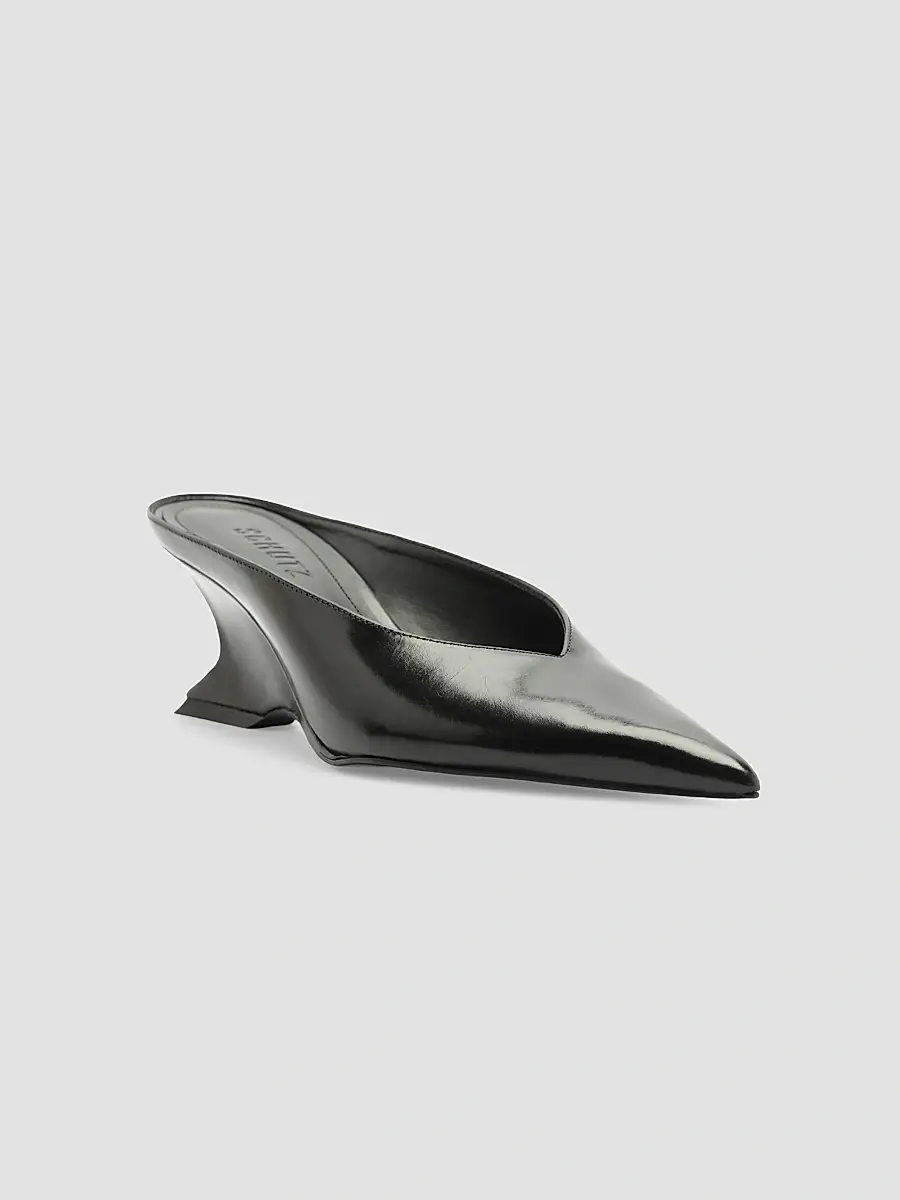 Schutz Women's Siena 65MM Leather Mules | Thumbnail 2 Schutz Women's Siena 65MM Leather Mules | Thumbnail 2