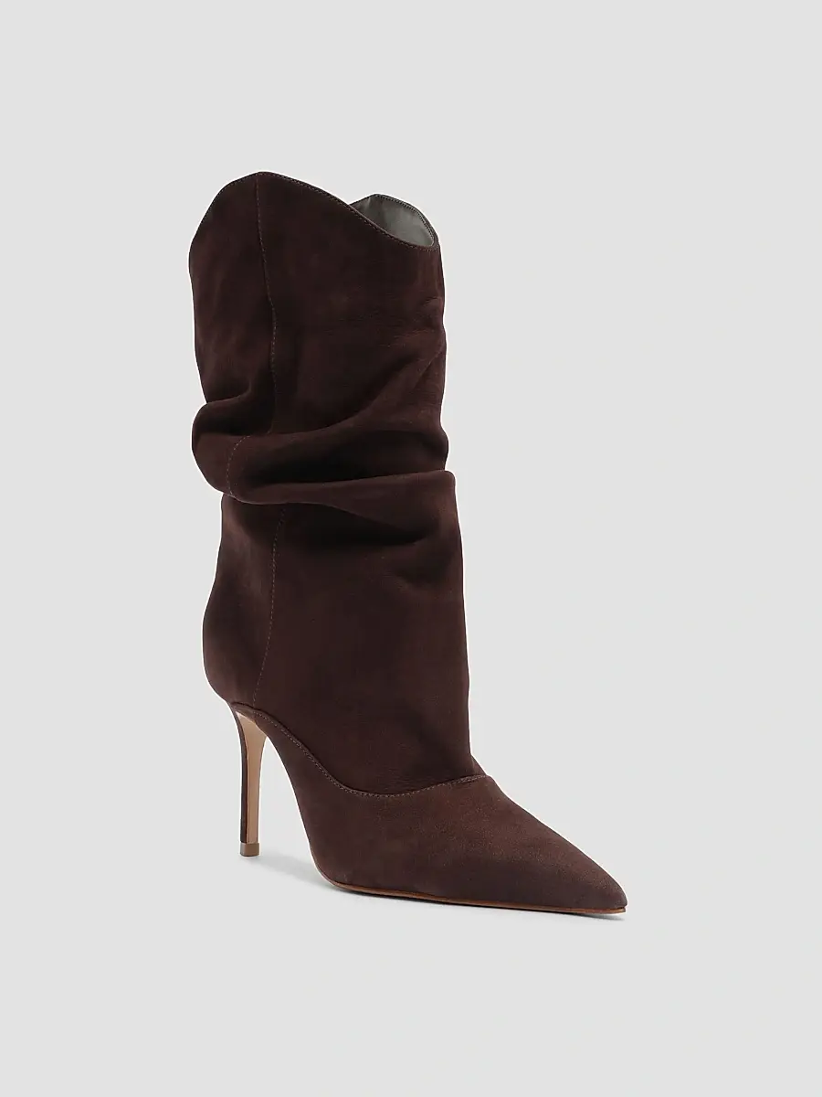Schutz Women's Maryana Slouch 85MM Suede Boots | Thumbnail 2