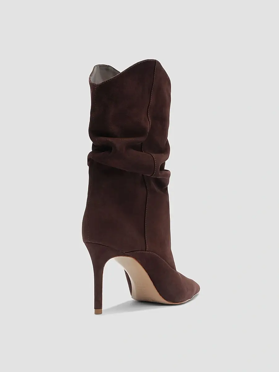 Schutz Women's Maryana Slouch 85MM Suede Boots | Thumbnail 3
