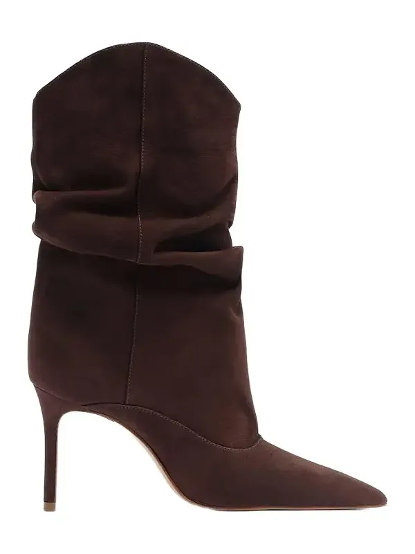 Schutz Women's Maryana Slouch 85MM Suede Boots