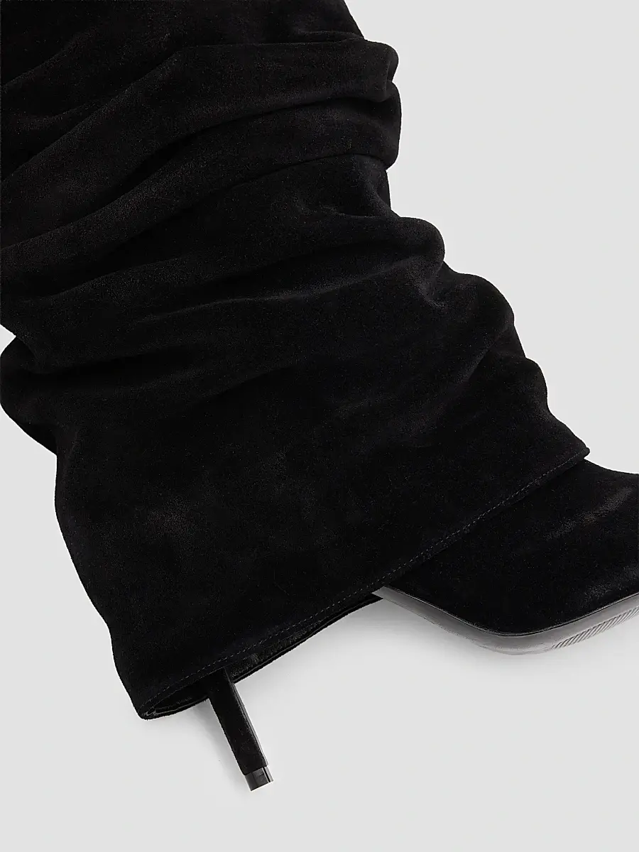 Schutz Women's Mikki Up Cloak 75MM Suede Slouch Boots | Thumbnail 5 Schutz Women's Mikki Up Cloak 75MM Suede Slouch Boots | Thumbnail 5