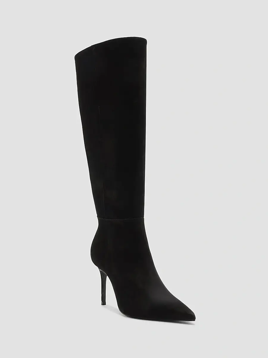 Schutz Women's Mikki 80MM Nubuck Leather Knee-High Boots | Thumbnail 2 Schutz Women's Mikki 80MM Nubuck Leather Knee-High Boots | Thumbnail 2
