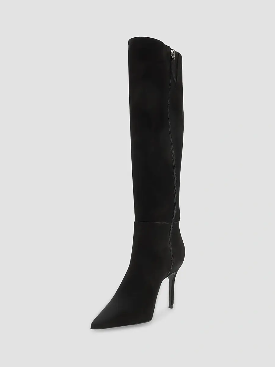 Schutz Women's Mikki 80MM Nubuck Leather Knee-High Boots | Thumbnail 6 Schutz Women's Mikki 80MM Nubuck Leather Knee-High Boots | Thumbnail 6