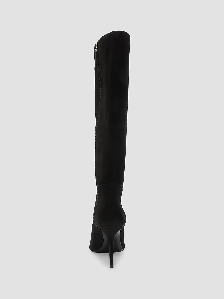 Schutz Women's Mikki 80MM Nubuck Leather Knee-High Boots | Thumbnail 8 Schutz Women's Mikki 80MM Nubuck Leather Knee-High Boots | Thumbnail 8